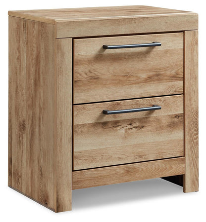 Hyanna Queen Panel Bed with 2 Side Storage, Dresser, Mirror and Nightstand
