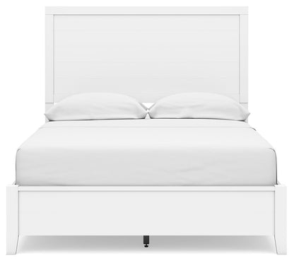 Binterglen Full Panel Bed with Mirrored Dresser and Nightstand