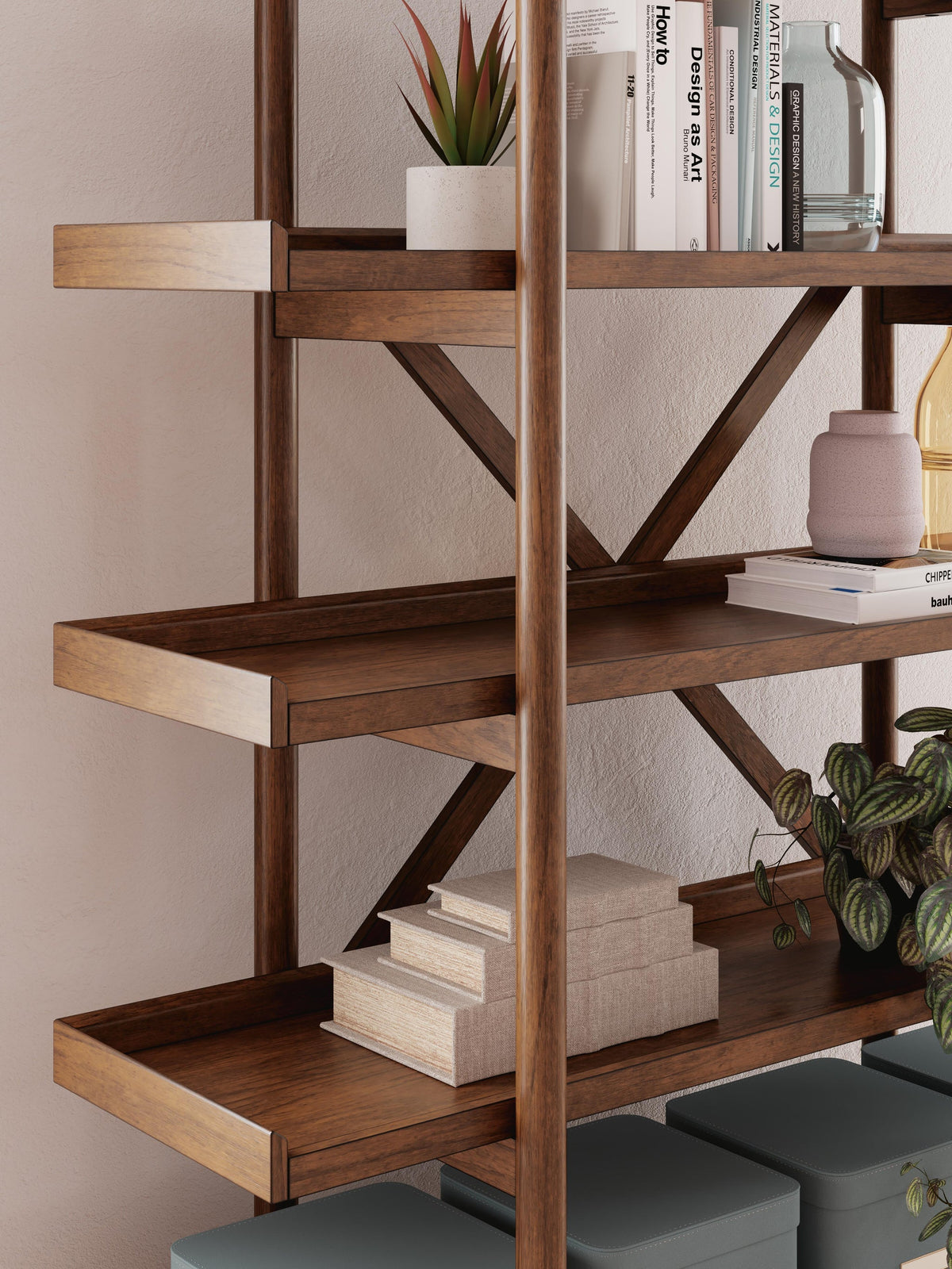Lyncott Home Office Desk with Chair and Storage