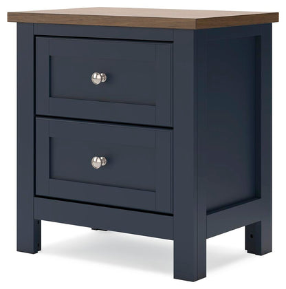 Landocken Full Panel Headboard, Dresser, Mirror and Nightstand