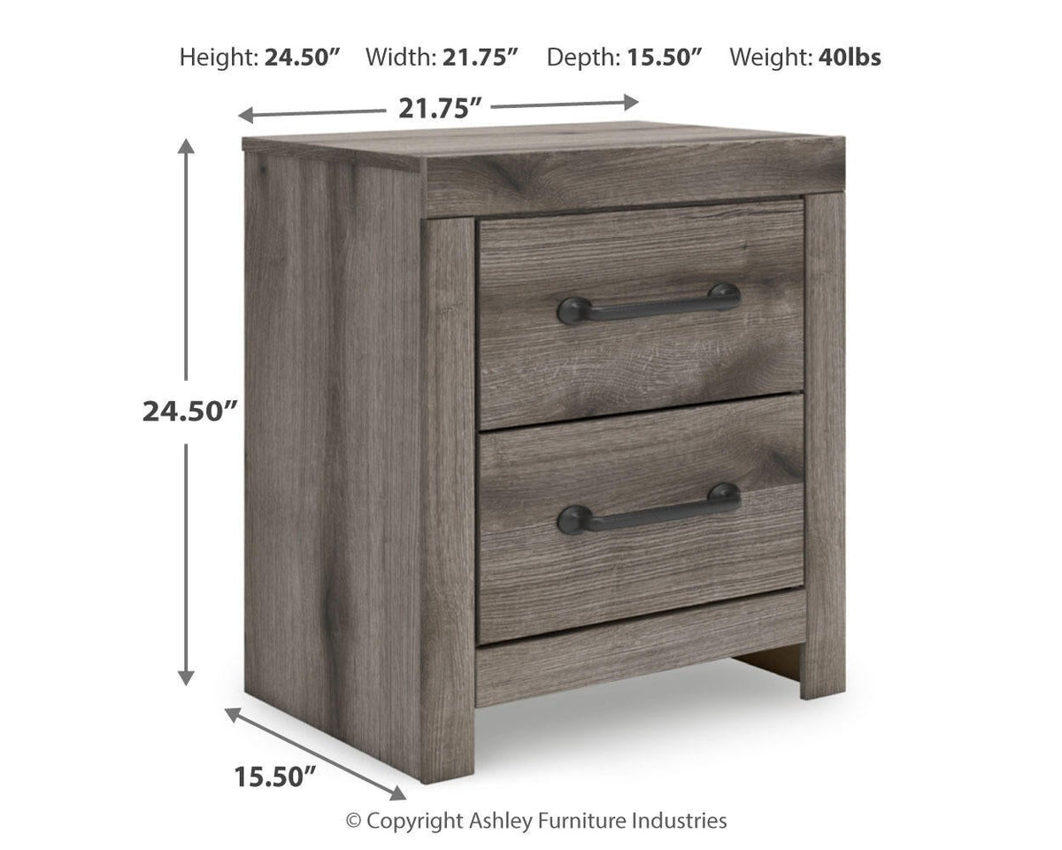 Urbanoore Full Panel Bed with Storage, Dresser, Mirror and Nightstand