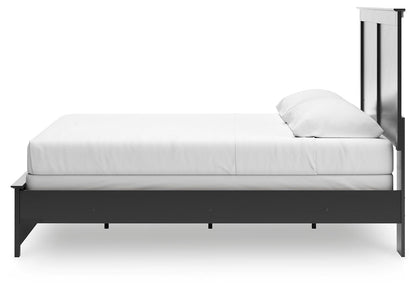 Maribel King Panel Bed, Dresser and Mirror