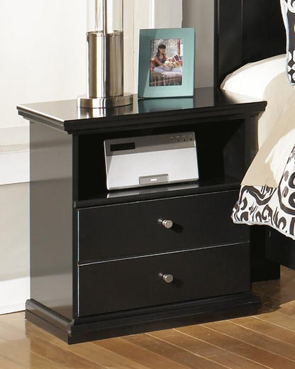 Maribel Queen Panel Bed, Dresser, Mirror and Nightstand