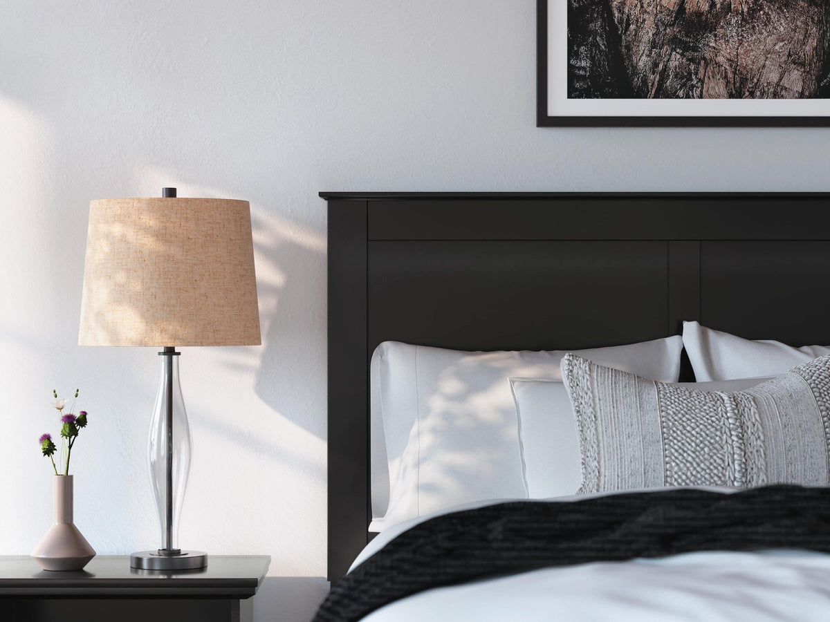 Maribel Full Panel Bed, Dresser and Mirror