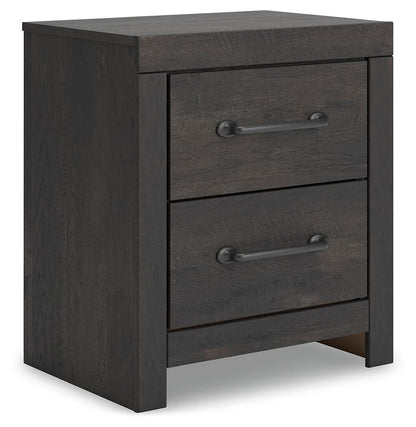Delmorta Twin Panel Bed, Dresser, Mirror and Nightstand
