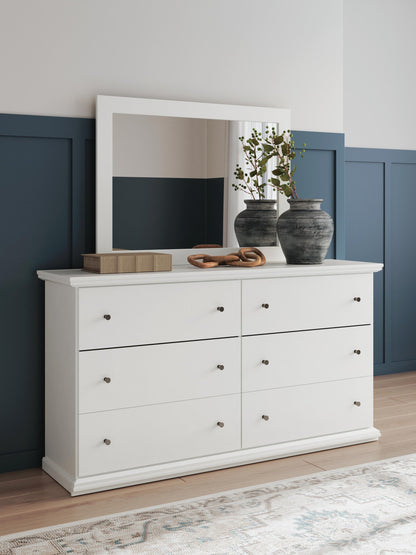Bostwick Shoals Queen Panel Bed, Dresser, Mirror and Nightstand