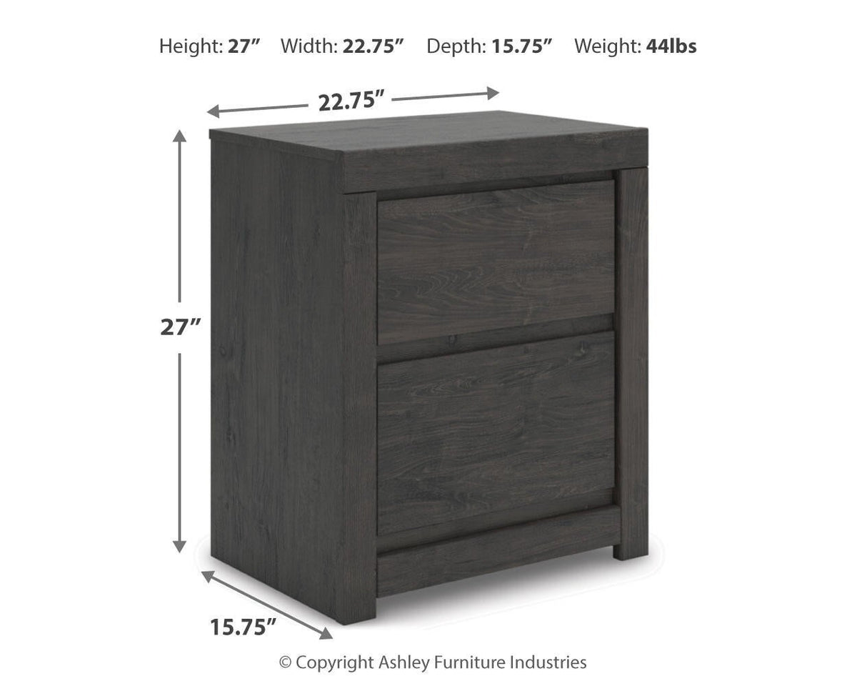 Parlayon Queen Panel Bed, Dresser, Mirror and Nightstand