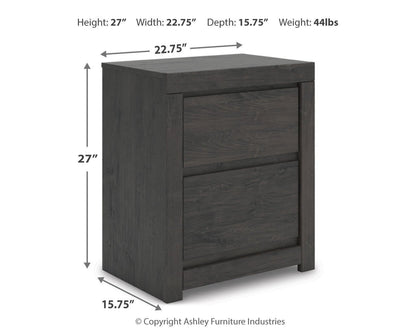 Parlayon King Panel Bed, Dresser, Mirror and Nightstand