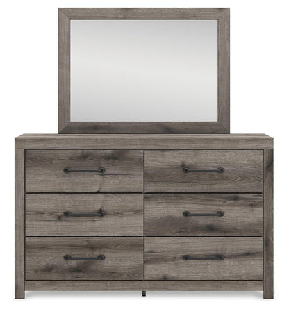 Urbanoore Full Panel Bed, Dresser and Mirror