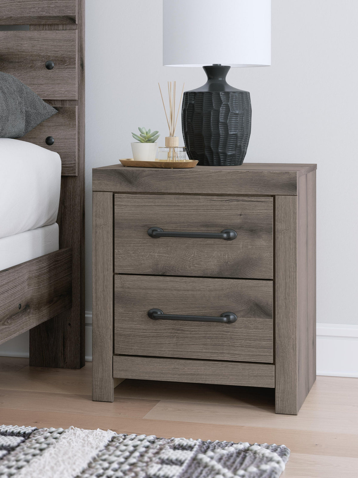 Urbanoore Twin Panel Storage Bed, Dresser, Mirror and Nightstand