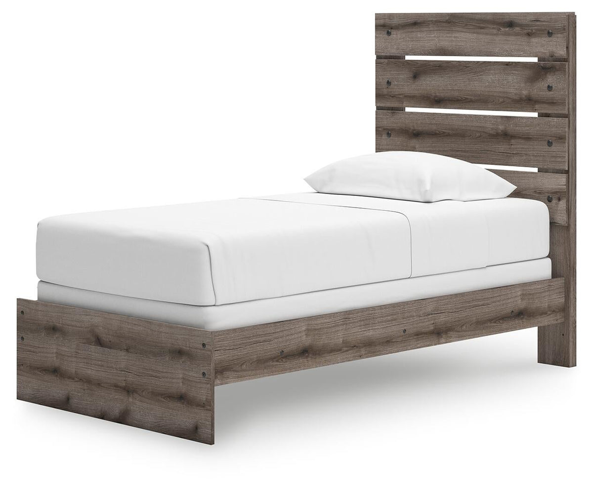 Urbanoore Twin Panel Bed, Dresser and Mirror