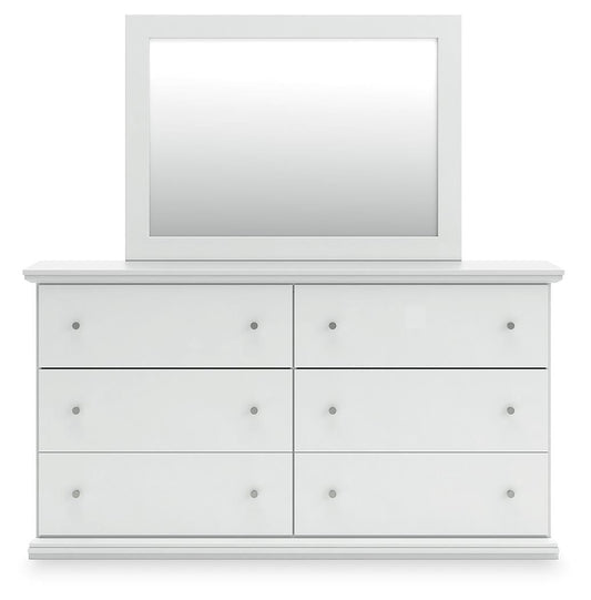 Bostwick Shoals Twin Panel Bed, Dresser, Mirror and Nightstand