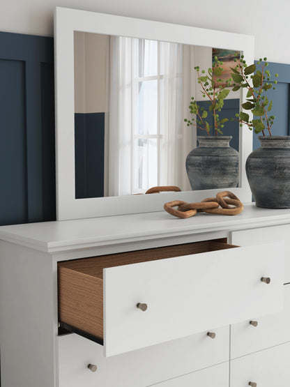 Bostwick Shoals Queen Panel Bed, Dresser and Mirror