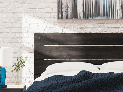 Delmorta Queen Panel Bed, Dresser and Mirror
