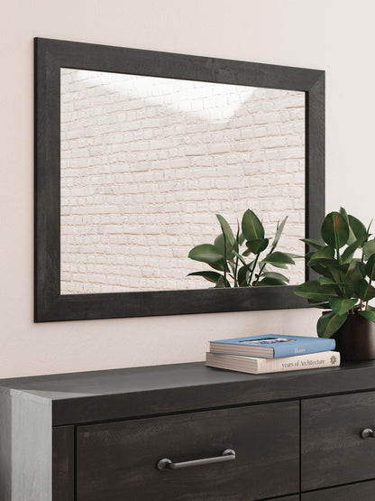 Delmorta Queen Panel Bed, Dresser, Mirror and Nightstand