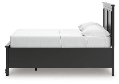 Lanolee Full Panel Storage Bed, Dresser and Mirror