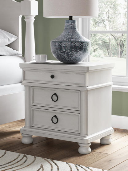Chadworth King Poster Bed, Dresser, Mirror and Nightstand