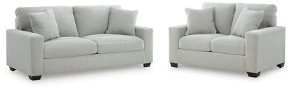 Amesley Sofa and Loveseat