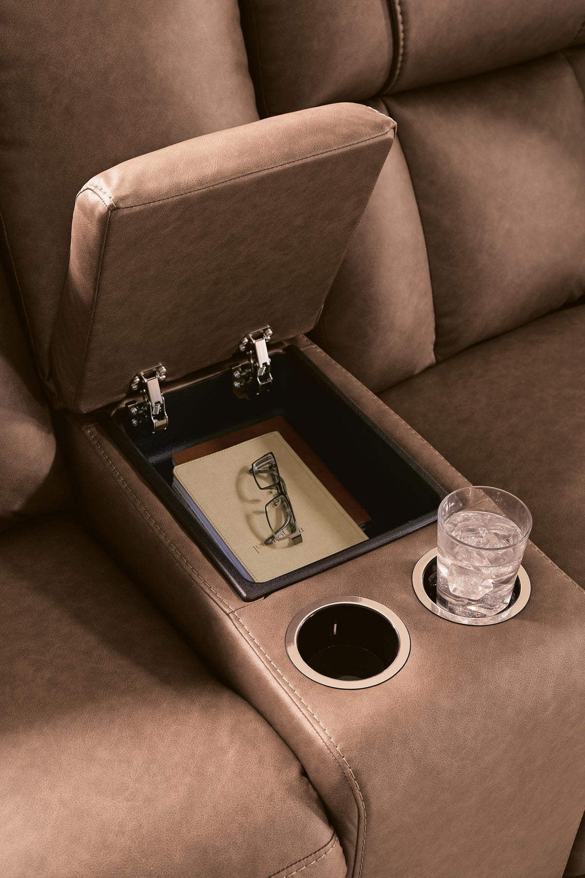 Mackmenville Reclining Sofa and Reclining Loveseat with Console