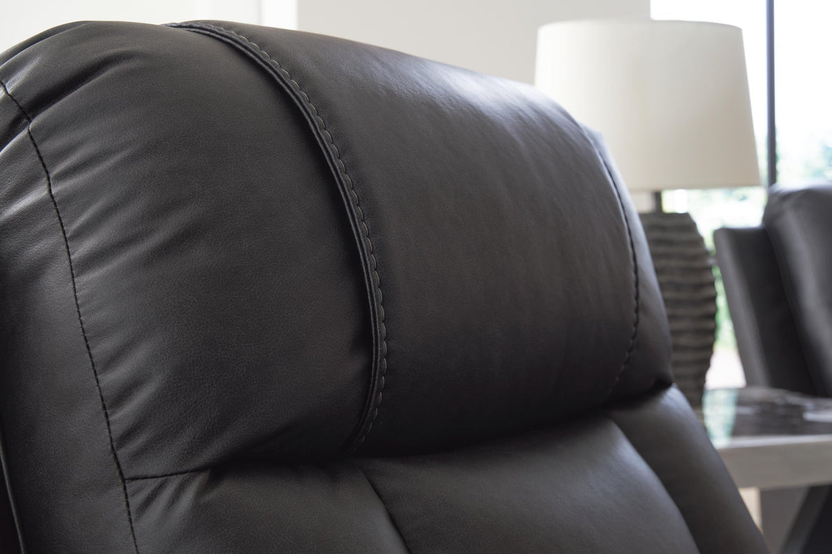 Mackmenville Reclining Sofa and Reclining Loveseat with Console