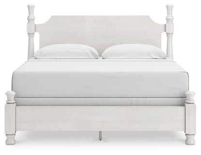 Chadworth King Poster Bed, Dresser and Mirror