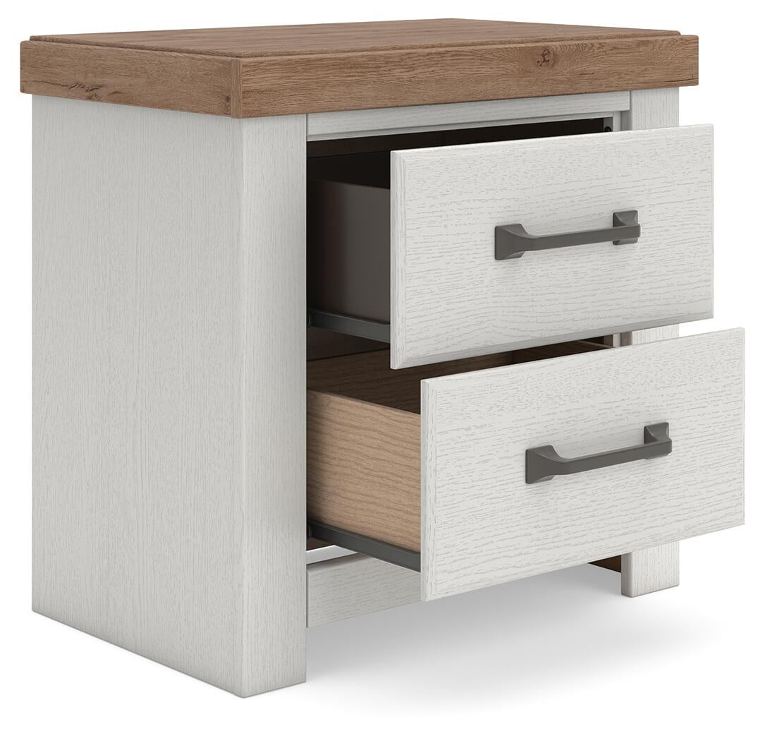 Savonport Twin Panel Bed. Dresser, Mirror and Nightstand