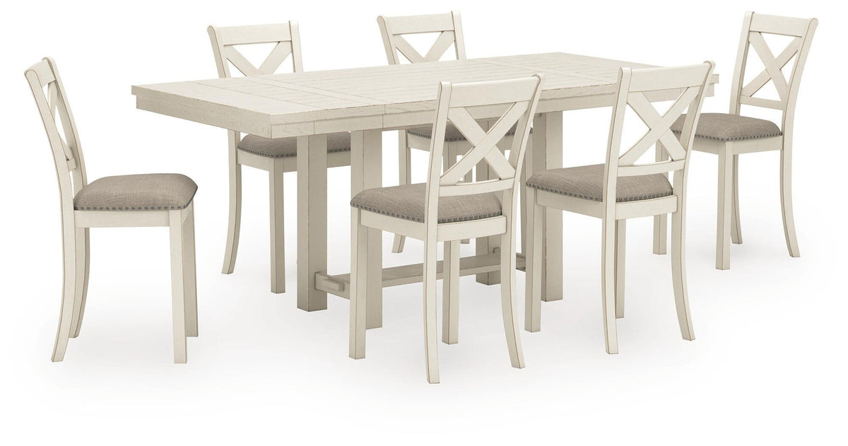 Robbinsdale Counter Height Dining Table and 6 Barstools