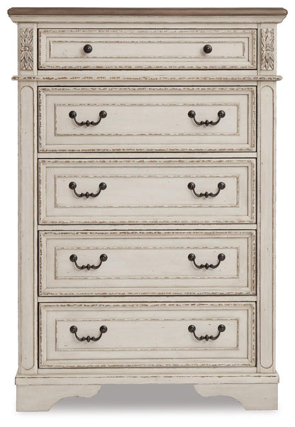 Realyn Five Drawer Chest