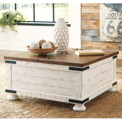 Wystfield Cocktail Table with Storage