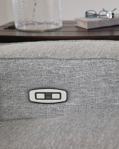 Biscoe PWR Recliner/ADJ Headrest