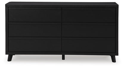 Danziar Six Drawer Dresser