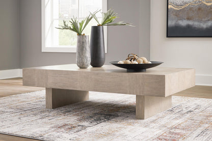Jorlaina Rectangular Cocktail Table