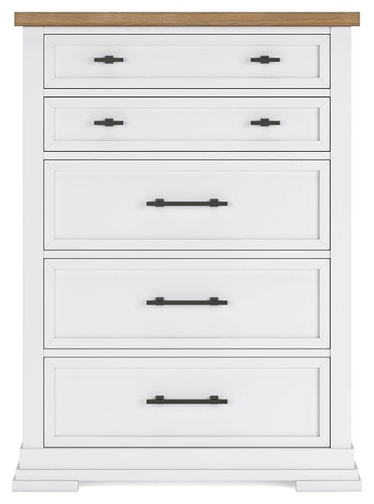 Ashbryn Five Drawer Chest