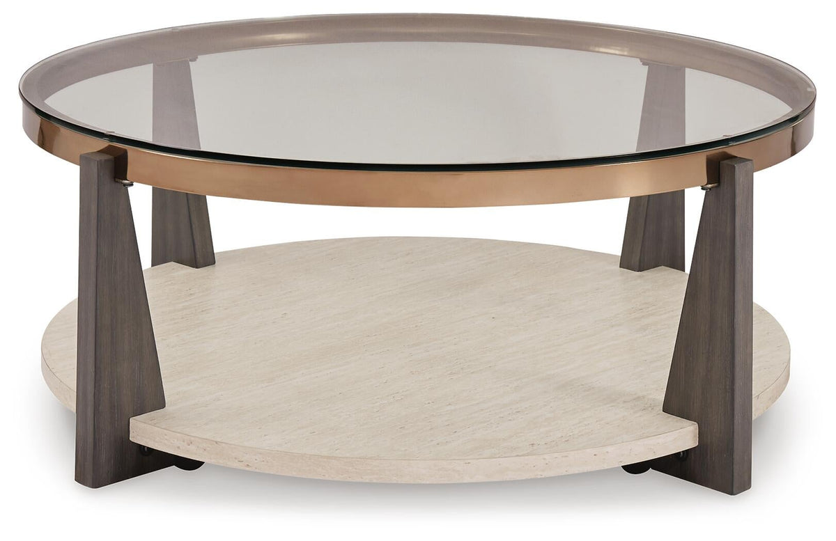 Frazwa Round Cocktail Table