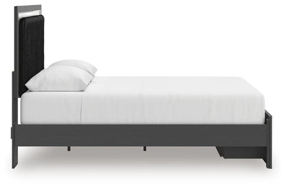 Zuraleus Queen Upholstered Panel Storage Bed