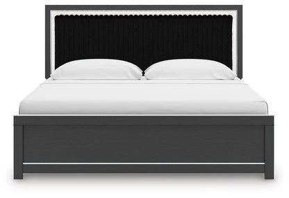 Zuraleus King Upholstered Platform Bed