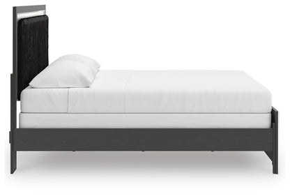 Zuraleus King Upholstered Panel Bed