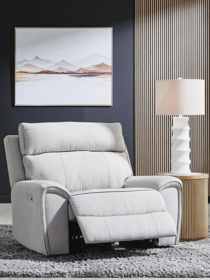 Social Pointe PWR Recliner/ADJ Headrest