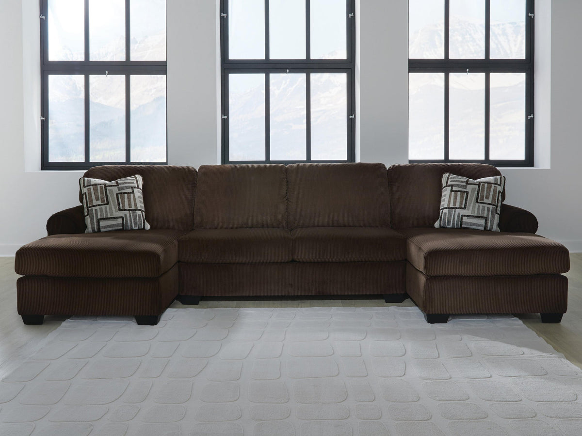 Kimlee 3-Piece Sectional with Double Chaise