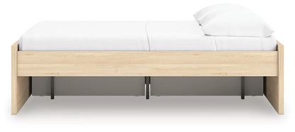Onita Full Platform Bed with 1 Side Storage