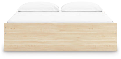 Onita King Platform Bed with 1 Side Storage
