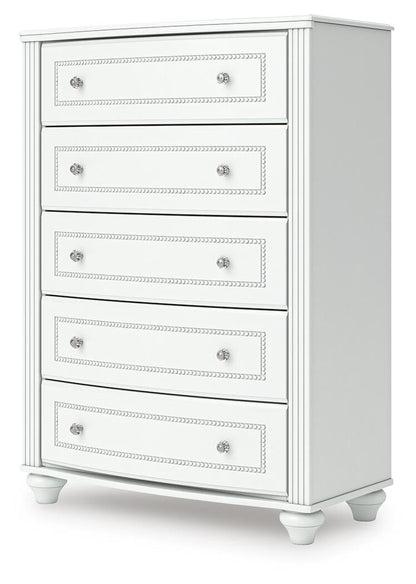 Kozlani Five Drawer Chest