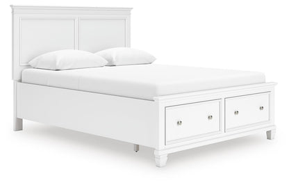 Fortman Queen Panel Storage Bed