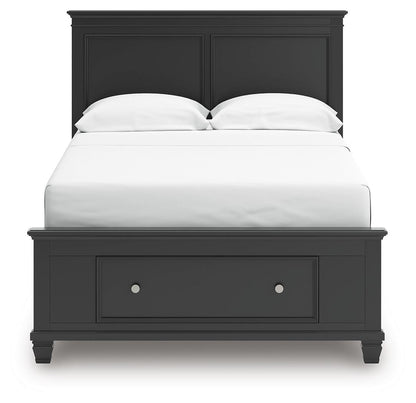 Lanolee Full Panel Storage Bed
