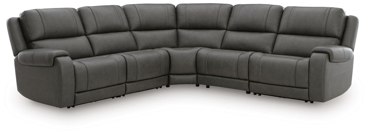 5Z - Pittson 5-Piece Power Reclining Sectional