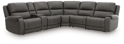 5Z - Pittson 6-Piece Power Reclining Sectional