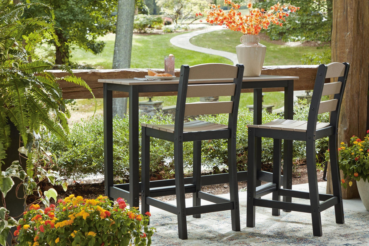 Shoreline Beach Counter Table Set (3/CN)