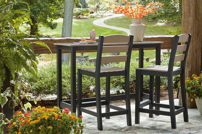 Shoreline Beach Counter Table Set (3/CN)