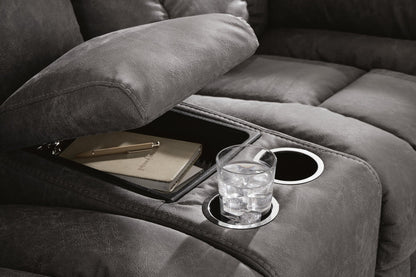 Bakerstein PWR REC Loveseat/CON/ADJ HDRST