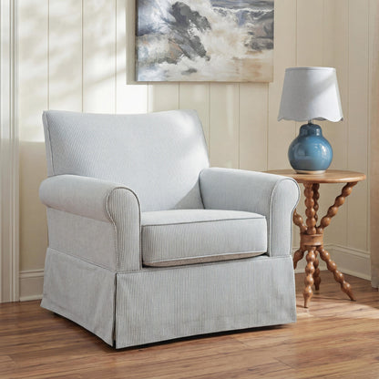 Searcy Swivel Glider Accent Chair